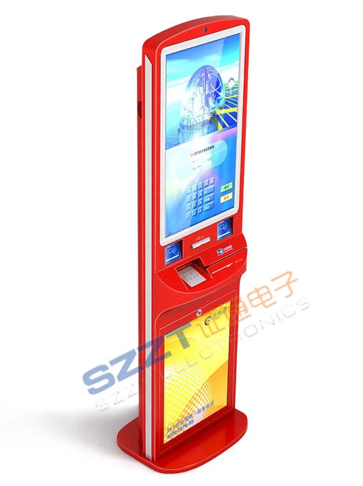 Large Screen Digital Signage Kiosk / Interactive Newspaper Reading Kiosk / Advertising Kiosk